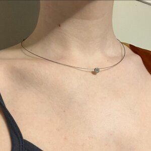 Skagen Women's Silver Circlet Necklace